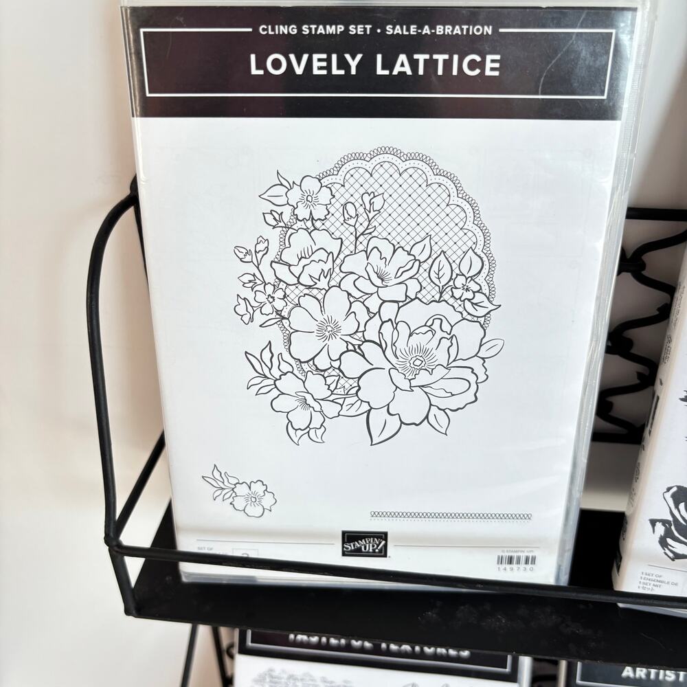 New Modern Stampin Up Abstract Floral Stamp Lot 🌸 Watercolor Aesthetic Crafts